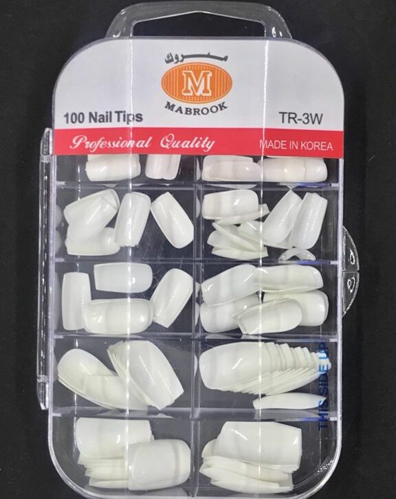 Mabrook 100 Nail Tips- TR 3W