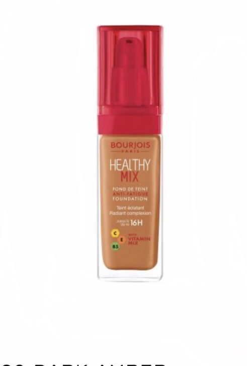 Bourjois Healthy Mix Anti-Fatigue Foundation- 60 DARK AMBER