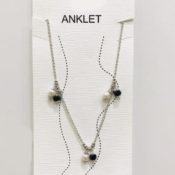 Silver Tone Anklet