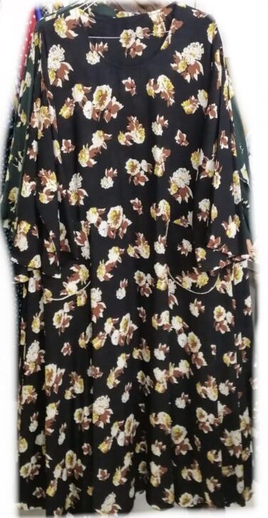 Flower Printed Evening Gowns