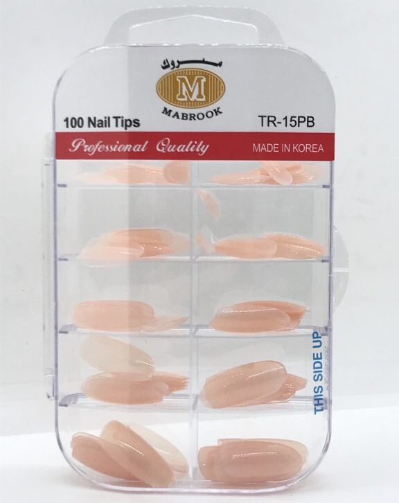 Mabrook 100 Nail Tips- TR 15PB