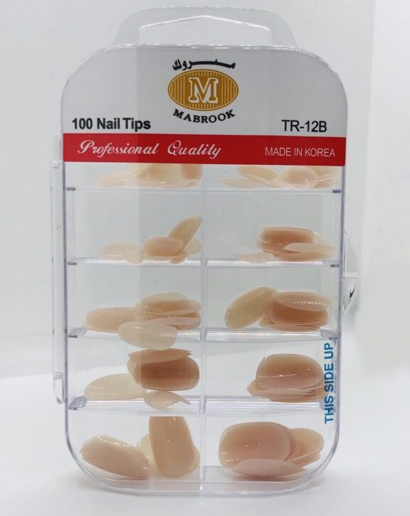 Mabrook 100 Nail Tips- TR 12B