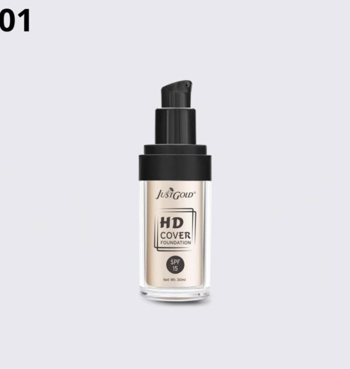 Just Gold HD Cover Foundation- 01