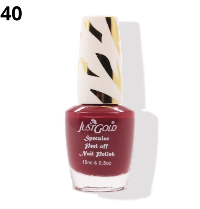 Just Gold Peel Off Nail Polish- 40