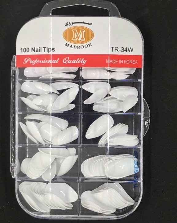Mabrook 100 Nail Tips- TR 34W