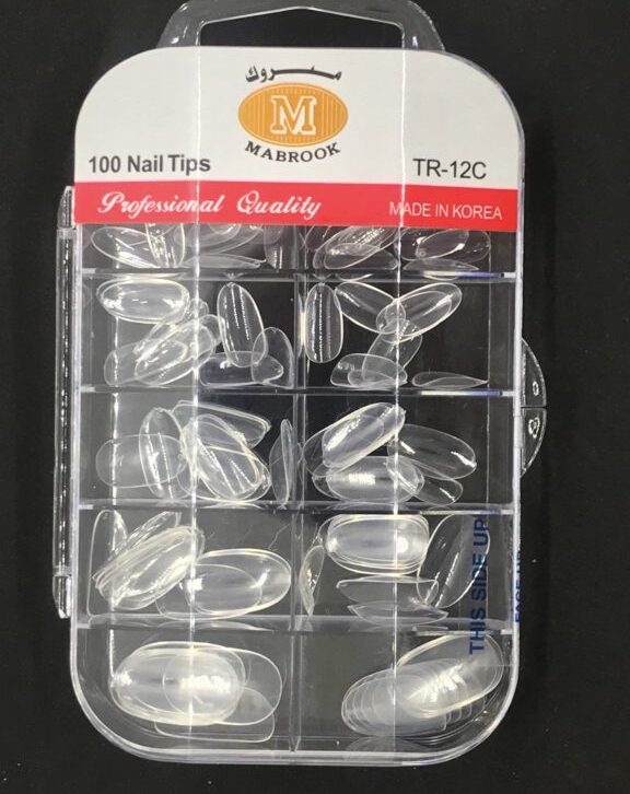 Mabrook 100 Nail Tips- TR 12C