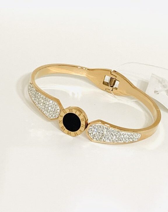 Ceramic Rose Gold Bracelet