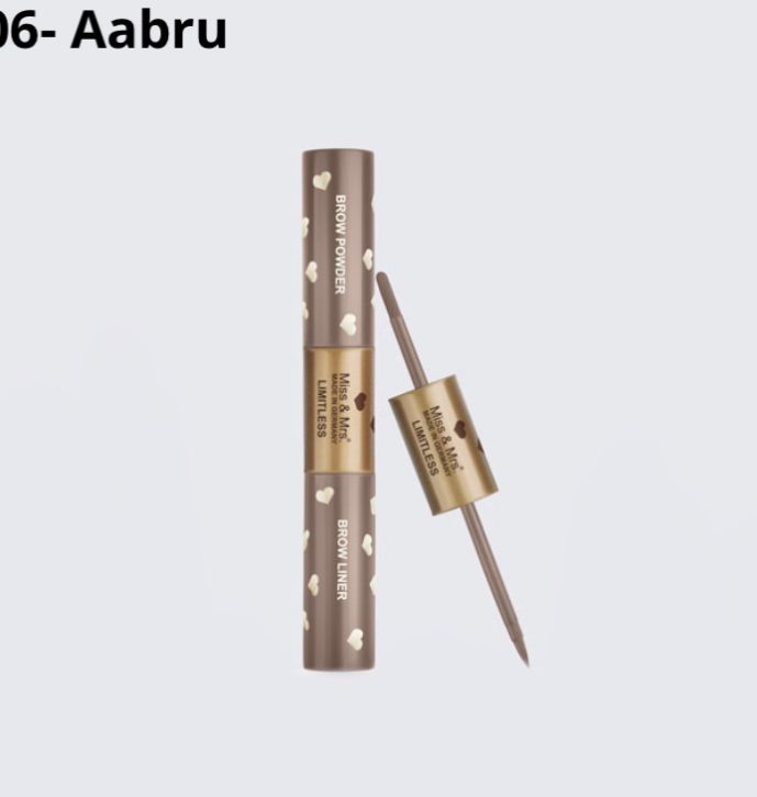 Miss & Mrs Limitless Eyebrow Designer- 06 AABRU
