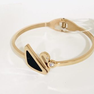 Swan Rose Gold Stainless Steel Bracelet