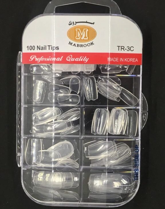 Mabrook 100 Nail Tips- TR 3C