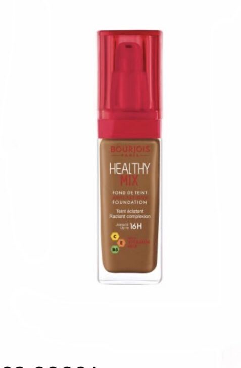 Bourjois Healthy Mix Anti-Fatigue Foundation- 63 COCOA