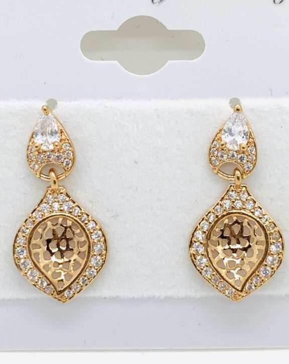 Rose Gold Drop Earrings