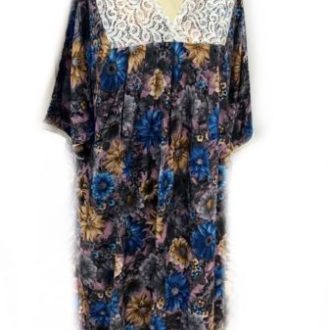 Flowers Lace Kaftan