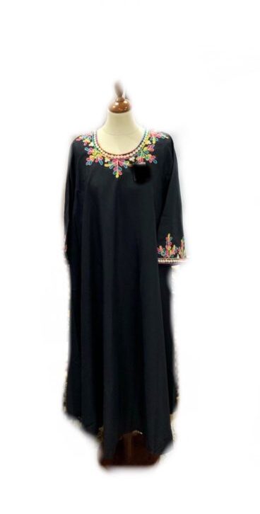 Colourful Embroidery Evening Gowns