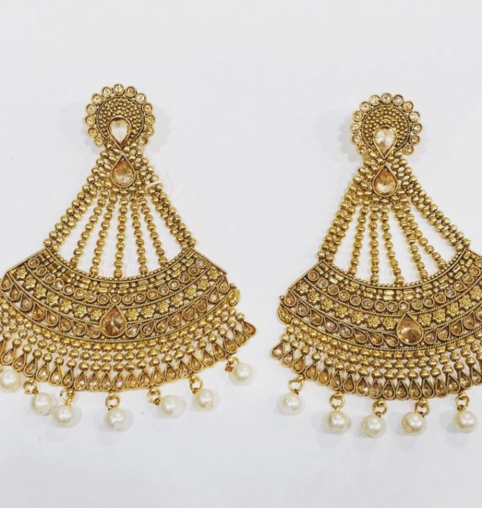 Dulhan Brass Earrings