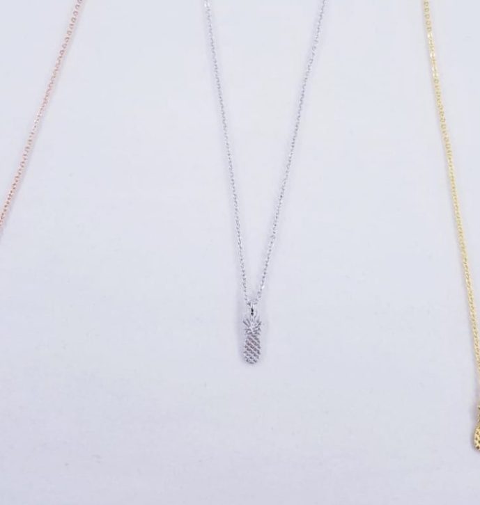Mini Pineapples Shaped Short Necklace