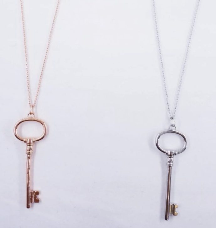 Key Long Chain Necklace
