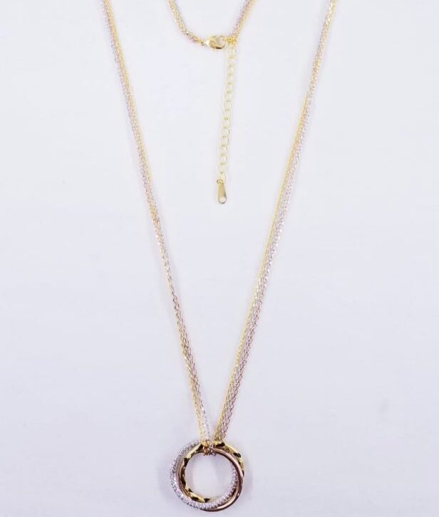 Tiger Rings Long Necklace