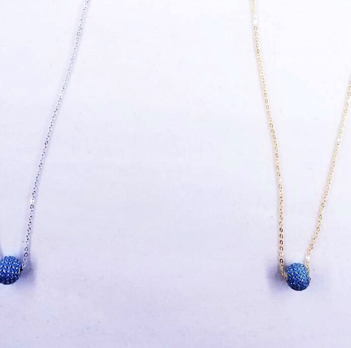Blue Pearl short Necklace – 1 necklace