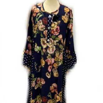 Flower Design Kaftan