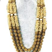 3 Layers Indian Pearl Necklace Set