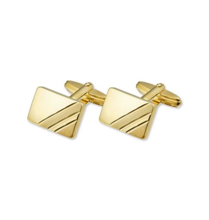 Golden Matte Cuff links