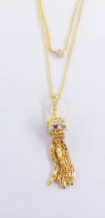 Chandeliers Hanging Long Necklace Chain