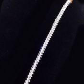 Sparkling Zircon Tennis Bracelet