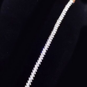 Sparkling Zircon Tennis Bracelet