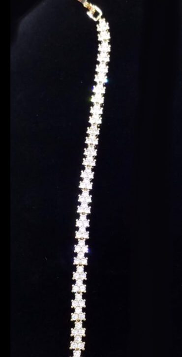Cubiz Zircon Tennis Bracelet