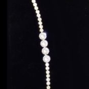 Tear Dropped Tennis Bracelet