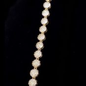 BIG Booming Zircon Tennis Bracelet