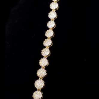 BIG Booming Zircon Tennis Bracelet