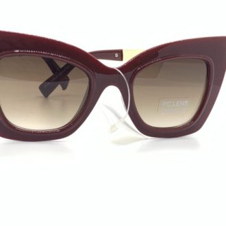 Cat eyes Maroon Sunglass
