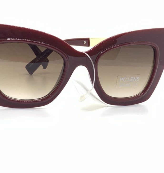 Cat eyes Maroon Sunglass