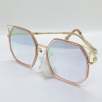 Pink Pentagon  Sunglass