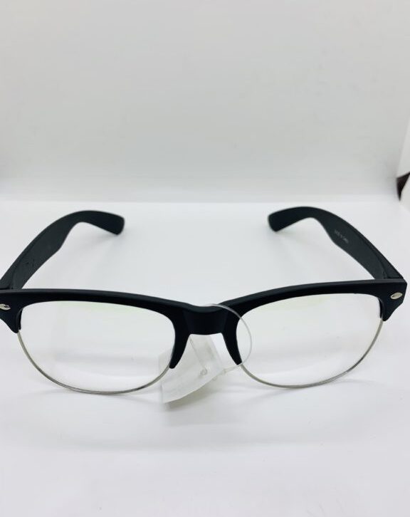 Half-Rim Transparent Sunglasses