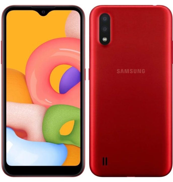 Samsung Galaxy A01 – 16GB – Red