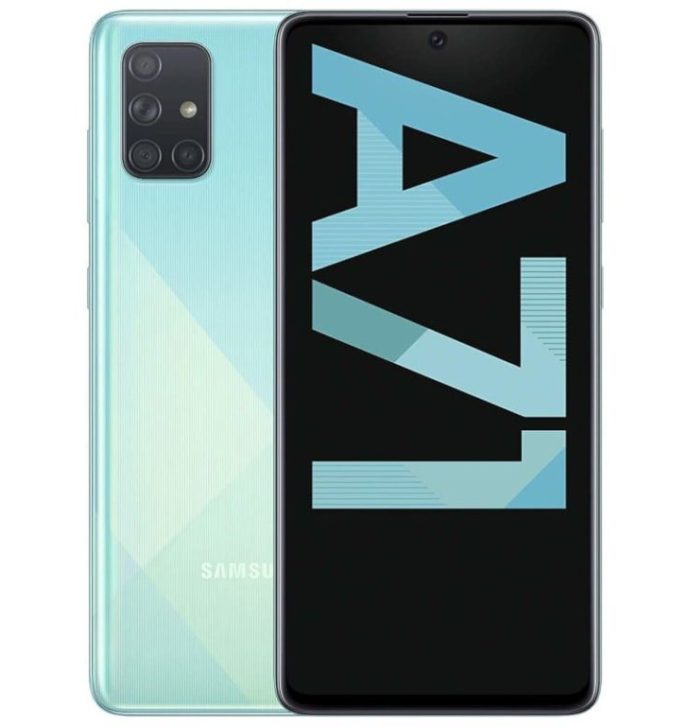 Samsung Galaxy A71 128GB Phone – Blue