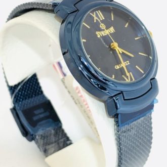 Sveston Mesh Blue Belt Water Resistant Watch