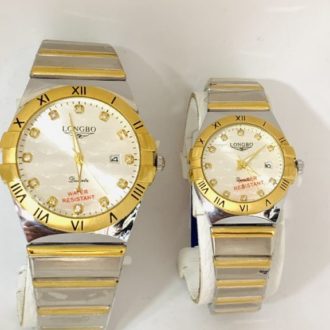 LONGBO Round Dial Multi Color Water Resistance Watch