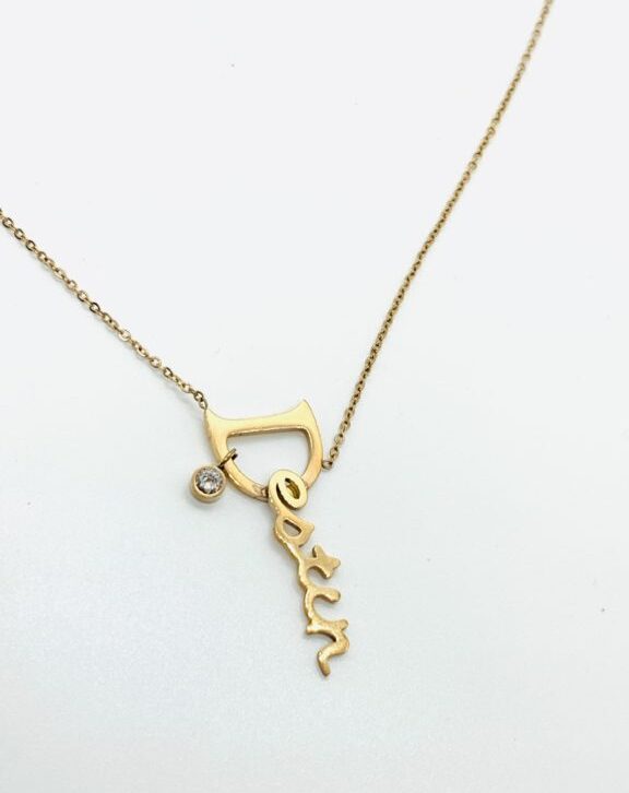 Destine Stainless Steel Rose Gold Plated Necklace