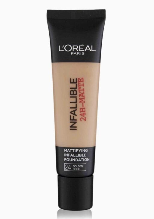 L’Oreal Paris Infallible Matte 24h Foundation- 24 GOLDEN BEIGE