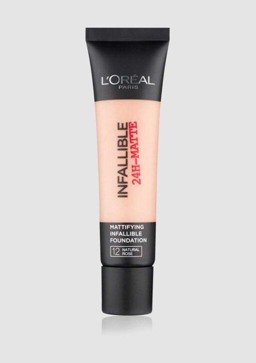 L’Oreal Paris Infallible Matte 24h Foundation- 12 NATURAL ROSE