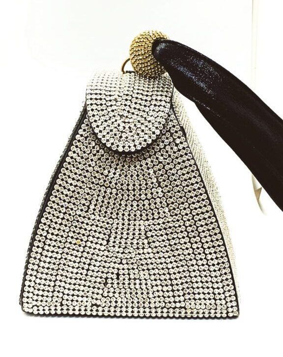 Triangular Bridal Clutch Bag