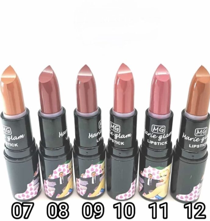 Marie Glam Matte Lipstick 07-12