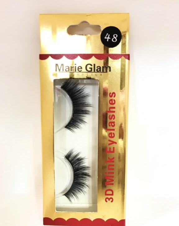 Marie Glam 3D Mink Eyelashes- 48