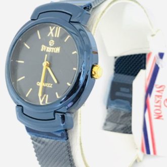 Sveston Blue Mesh Belt Ladies Watch