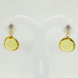 Sunlight Pearl Delicate Earrings