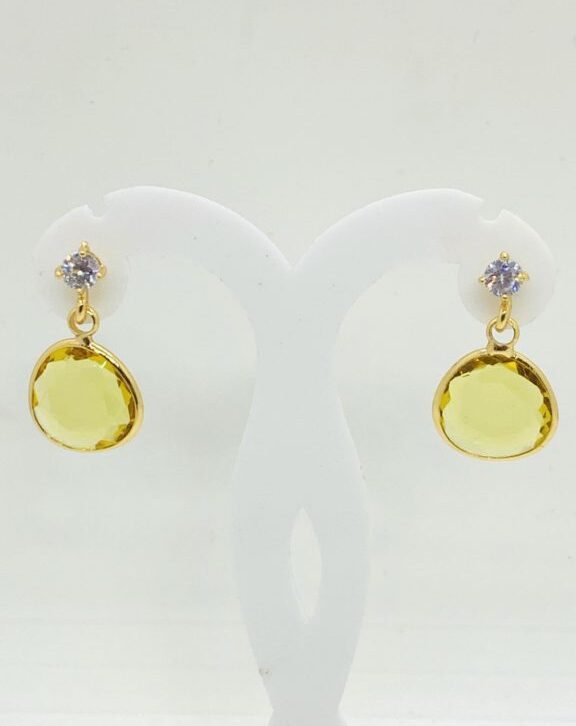 Sunlight Pearl Delicate Earrings